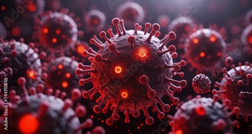  Viral Infection - A Close-Up Look at the Battle Within