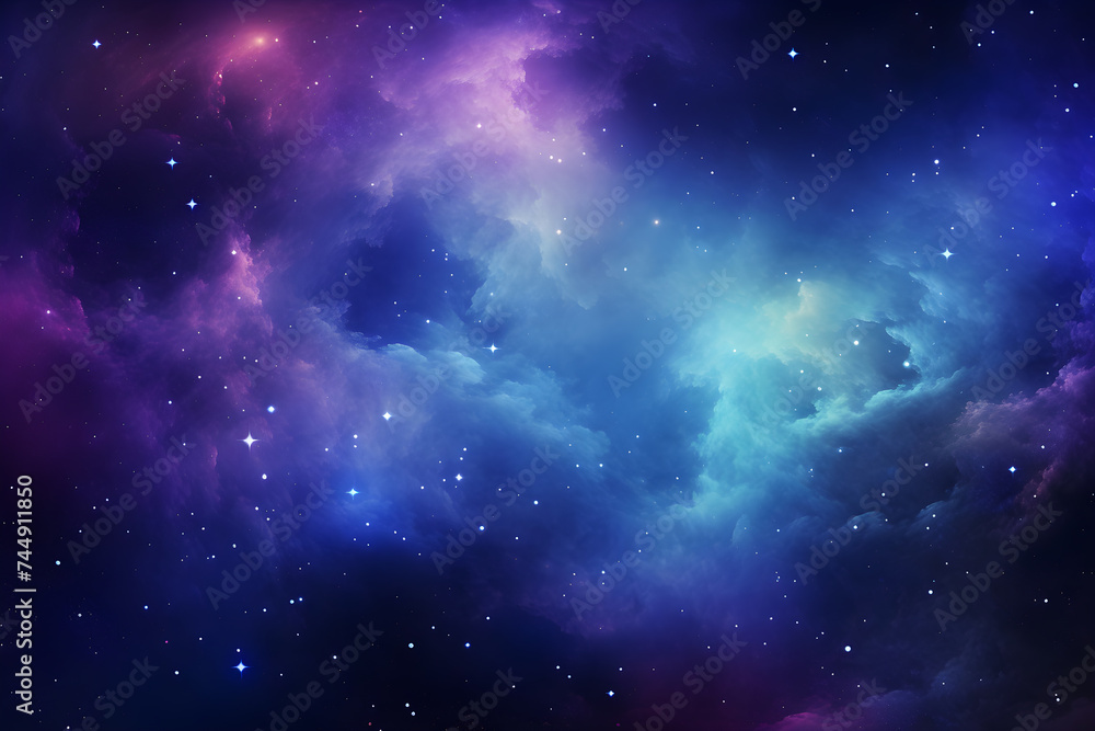 Fototapeta premium galaxy background with stars