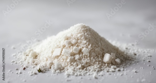 Pure, pristine, and perfect - A mound of white sugar crystals