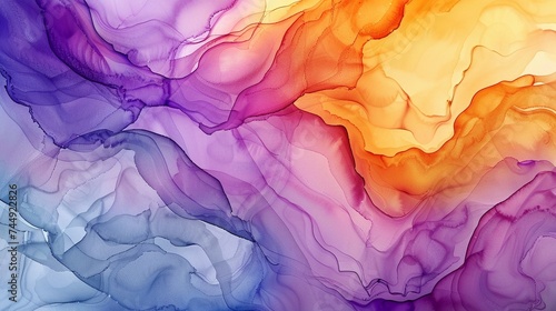 Watercolor abstract background. Hand-drawn illustration of watercolor.