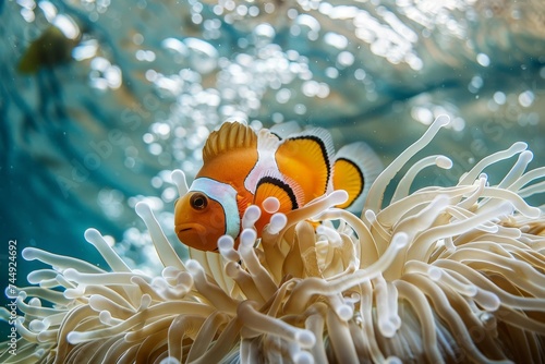 Captivating images of marine life, marine life ecosystem, Underwater image background