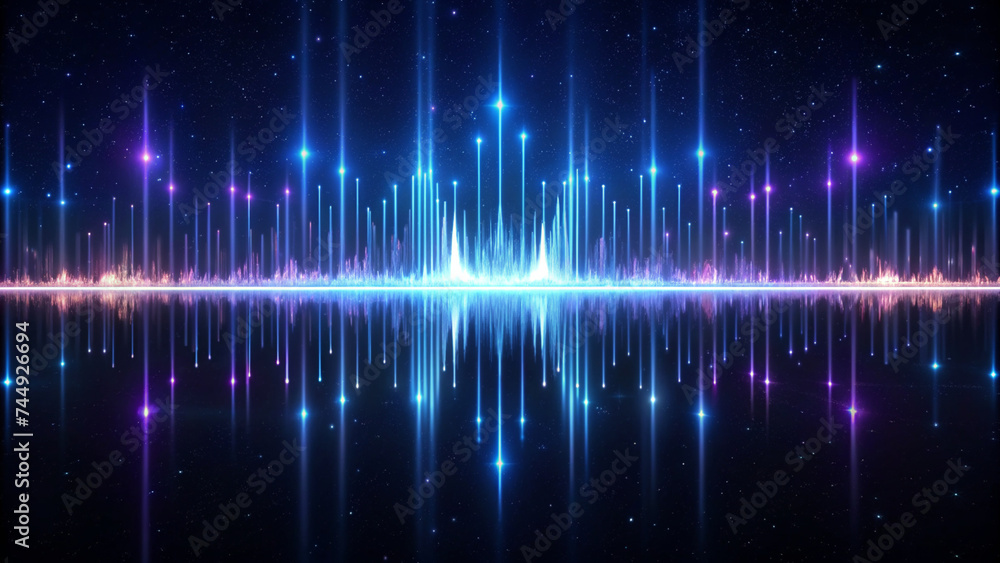 abstract equalizer wave background abstract equalizer wave background