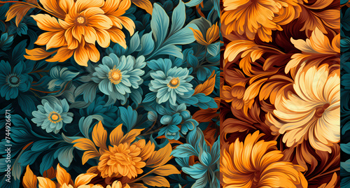 pattern fabric floral