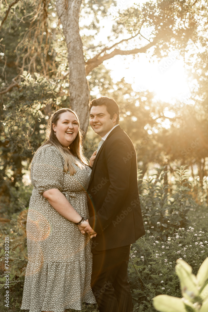 Sage Green Formal Church Dressed Young Couple Engagement Christian Family Wedding Engagement Sage Green Formal Church Dressed Young Couple Engagement Christian Family Wedding Engagement