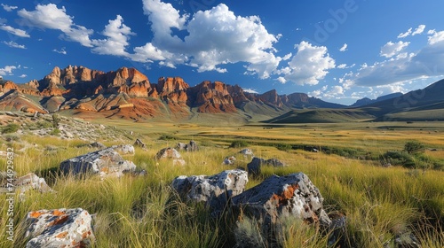 National park. Landscape and scenery. photo