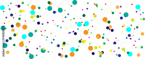 aesthetic colorful dot design vector, dot vector, dot background. Polka dots seamless pattern. Colorful print design for textile, fabric, fashion, wallpaper, background. vector illsutration photo