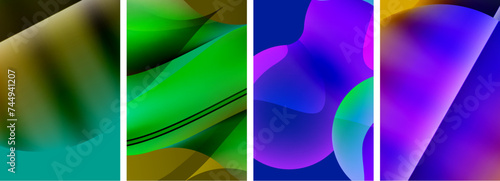 Abstract colors. Abstract backgrounds for wallpaper, business card, cover, poster, banner, brochure, header, website