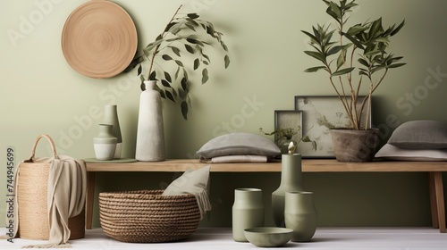 Sage Green Bring the outdoors in with shades of sage green © Abdul