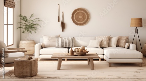 Scandinavian Boho Blend Scandinavian simplicity with bohemian warmth for a cozy and inviting aesthetic
