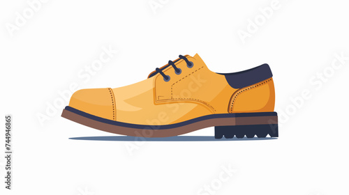 Male shoes footwear icon vector illustration graphic