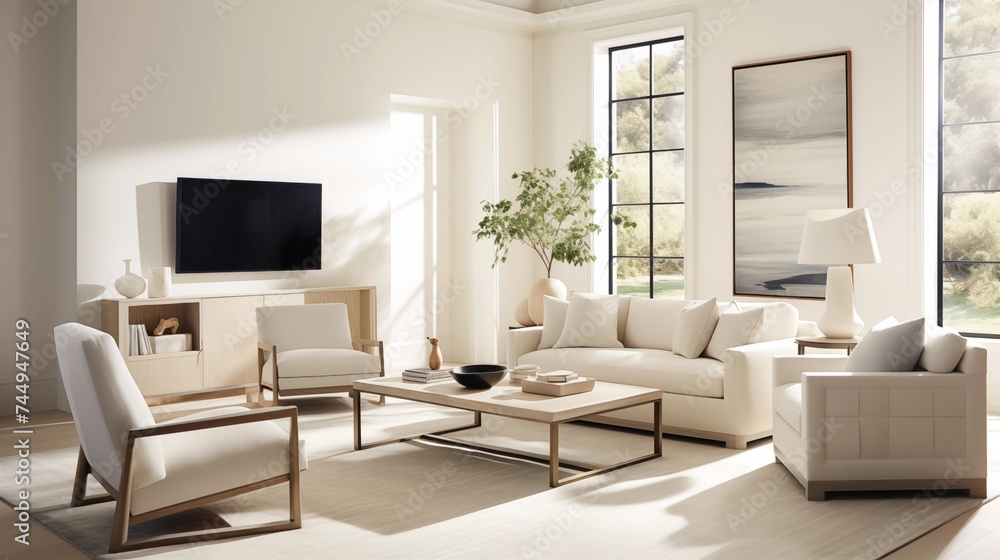 Sleek Serenity Achieve a serene and minimalist look with a neutral color palette Sleek Serenity Achieve a serene and minimalist look with a neutral color palette
