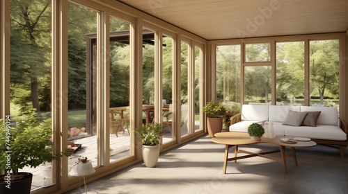 Sustainable Sanctuary Create a sunroom with sustainable design principles © Abdul