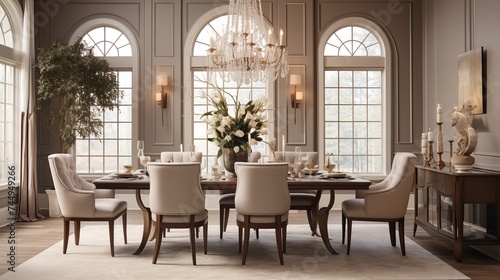 Timeless Elegance Create a space that exudes timeless elegance with classic furnishings