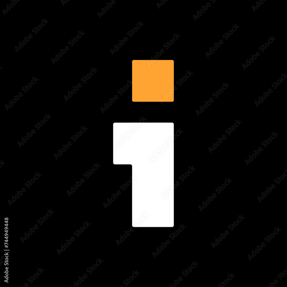 font i logo font i logo