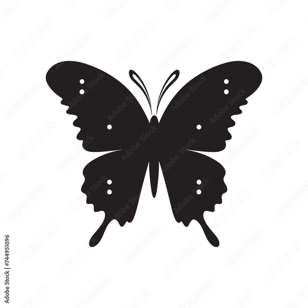 beautiful butterfly silhouette beautiful butterfly silhouette