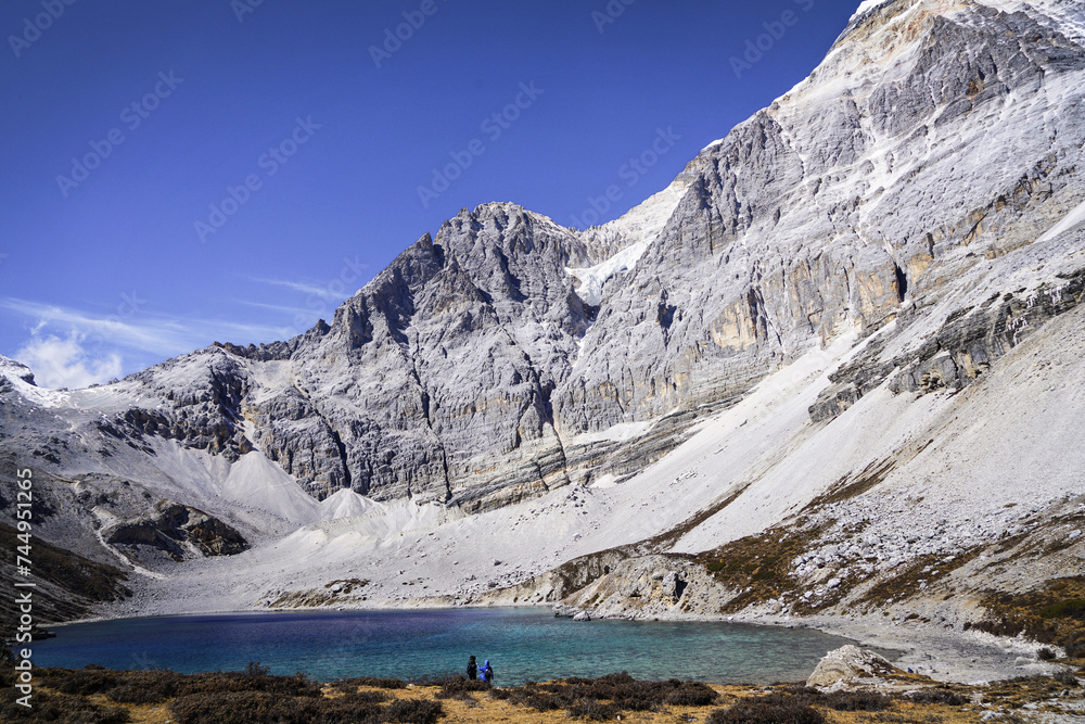 Fototapeta premium Milk Sea in Daocheng, Western Sichuan Province, China