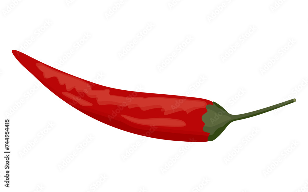 Red hot chili pepper icon isolated on transparent and white background. Closeup food element to decorate restaurant menu and banner design. Vector cartoon illustration. Fresh vegetables. Red hot chili pepper icon isolated on transparent and white background. Closeup food element to decorate restaurant menu and banner design. Vector cartoon illustration. Fresh vegetables.