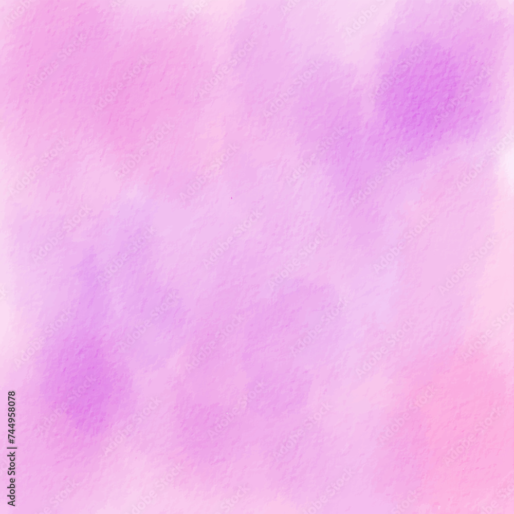 Fototapeta premium Pink abstract watercolor texture background vector