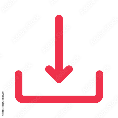 download outline fill icon