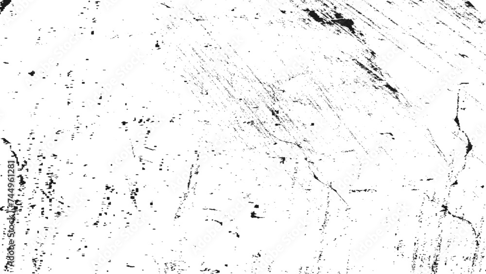 Fototapeta premium Abstract grunge grey dark stucco wall background. Splash of black and white paint. Art rough stylized texture banner. 