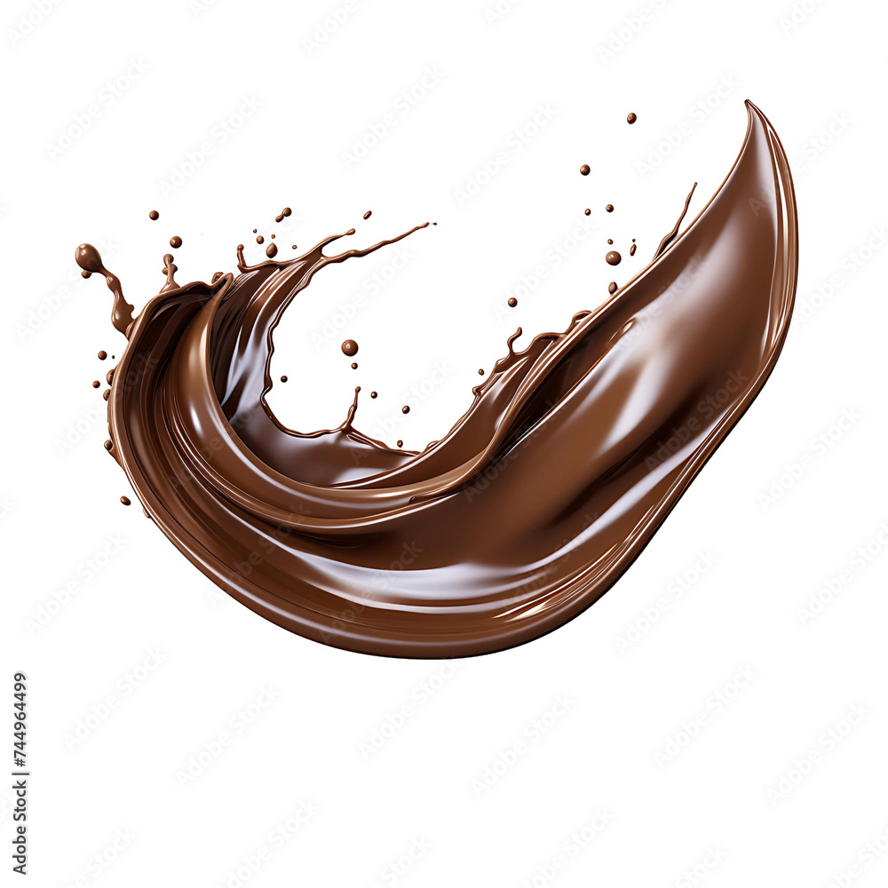Clear Cut Chocolate Stream Image, Professional and Neat Culinary Graphics Guaranteed Clear Cut Chocolate Stream Image, Professional and Neat Culinary Graphics Guaranteed