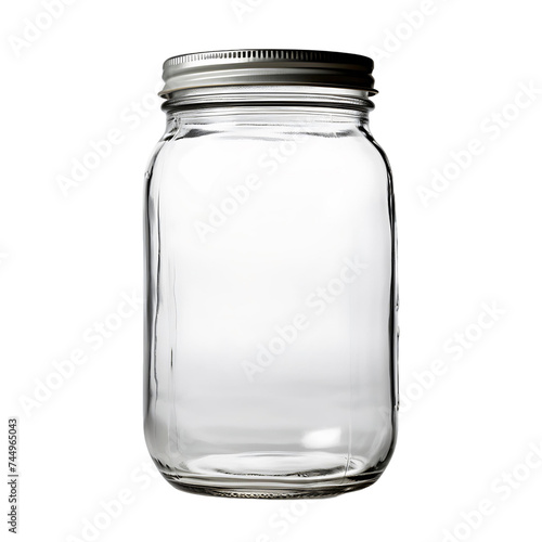 Jar Transparency on a Clear Background, Seamless Integration Assured