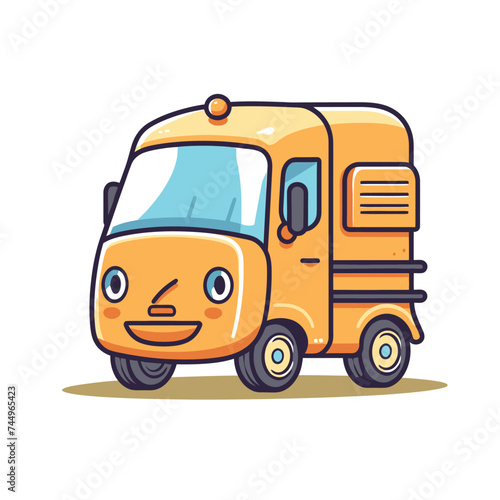 cartoon bus