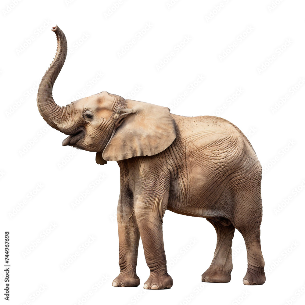 Obraz premium elephant isolated on white