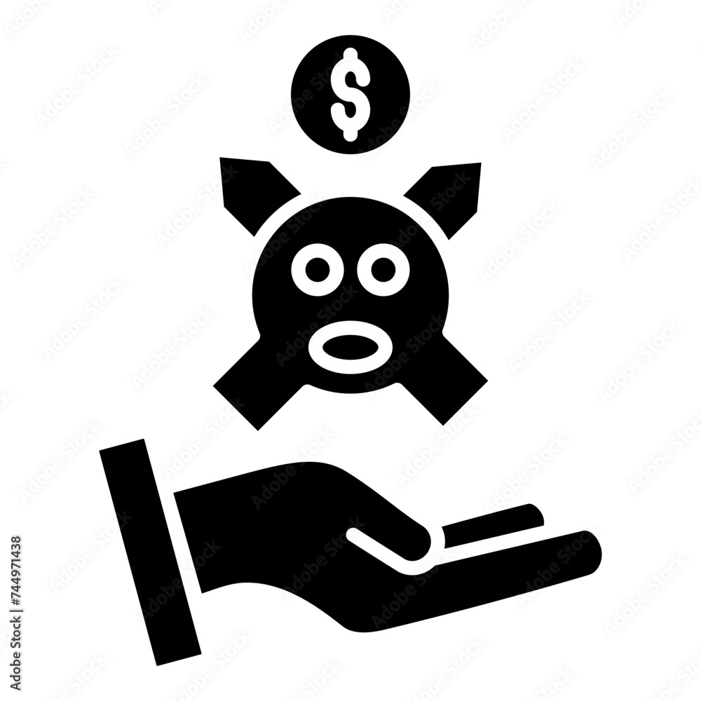 black and cartoon character black and cartoon character