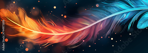 Feather l Design Background