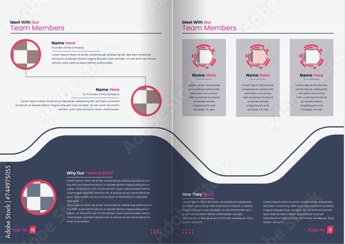 Modern Unique Brochure Design