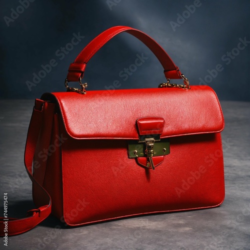 red leather bag © Imran