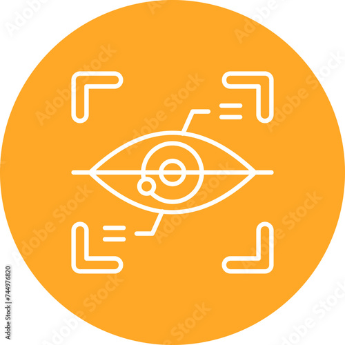 Eye scanner Icon