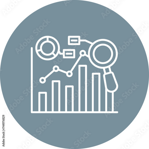 Predictive chart Icon