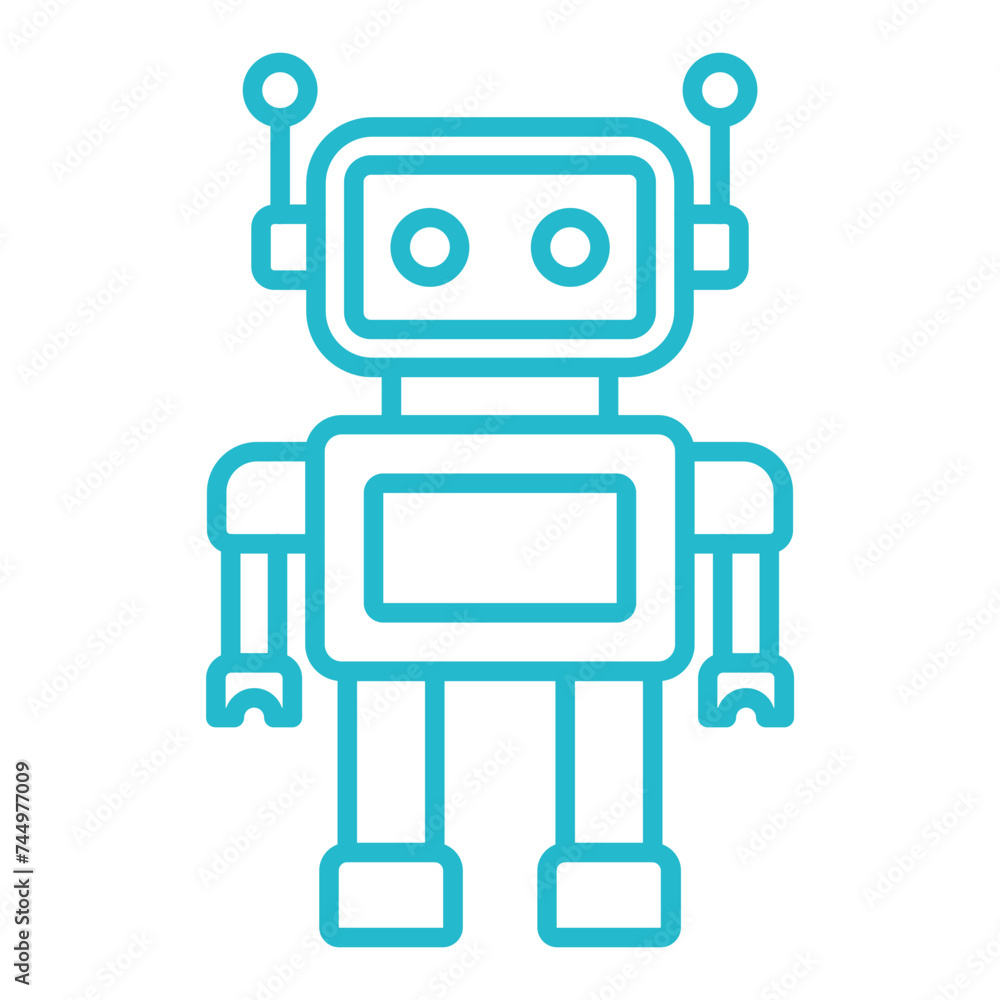Fototapeta premium Robot Icon