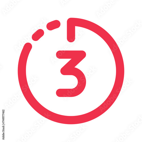 timer outline fill icon