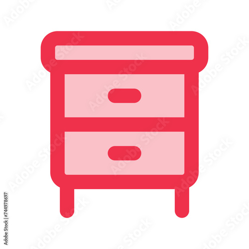 dresser outline fill icon