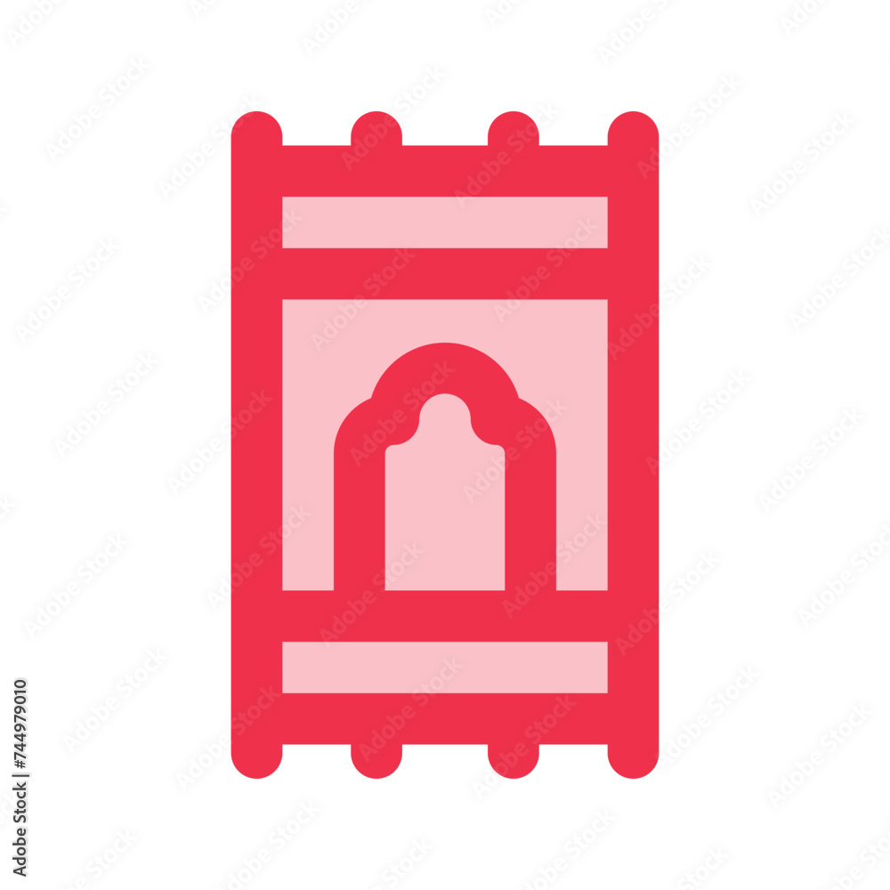 sajadah outline fill icon sajadah outline fill icon