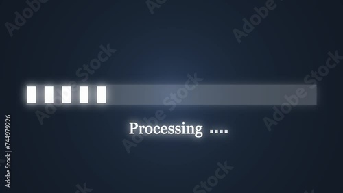 Transfer Loading bar, downloading bar loading animation, Download Complete, buffering waiting loading bar photo