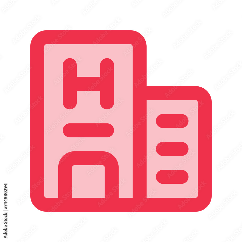 hotel outline fill icon hotel outline fill icon