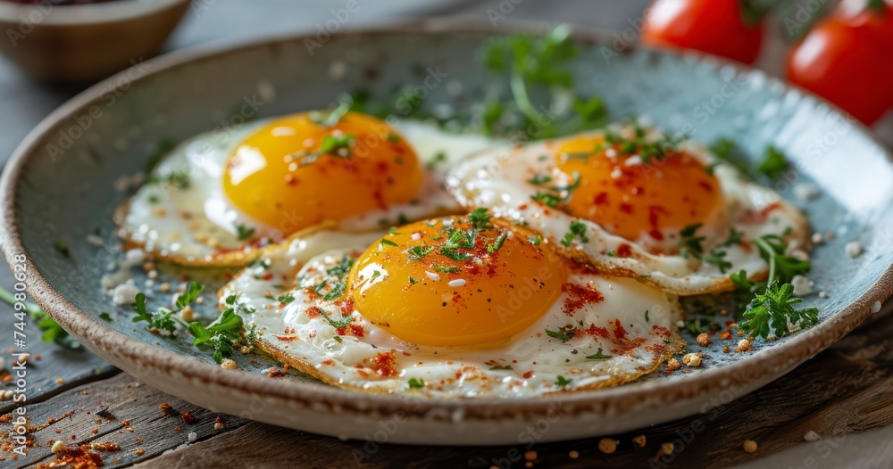 A Wholesome Breakfast Defined by the Simplicity of Perfectly Fried Eggs A Wholesome Breakfast Defined by the Simplicity of Perfectly Fried Eggs