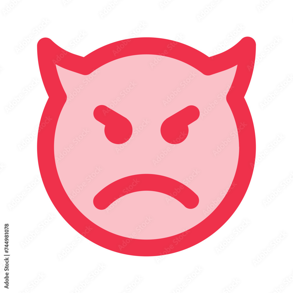 devil outline fill icon devil outline fill icon