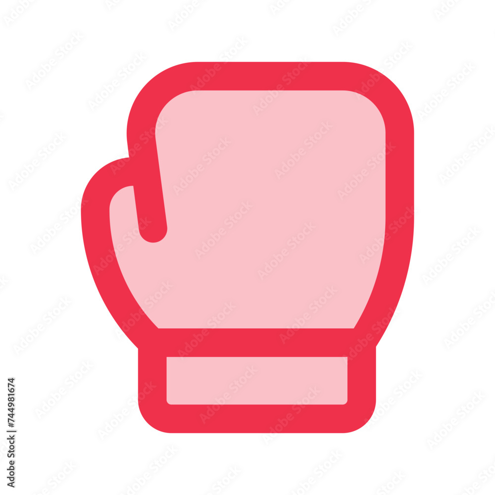 boxing gloves outline fill icon boxing gloves outline fill icon