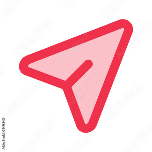 send outline fill icon
