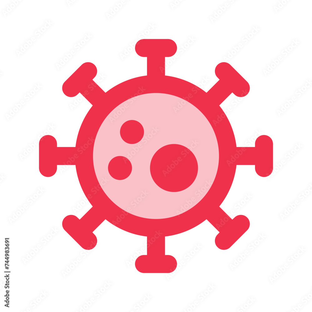 virus outline fill icon virus outline fill icon
