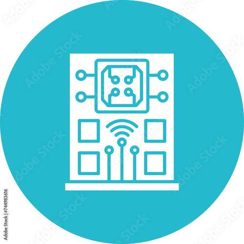 Artificial building Icon