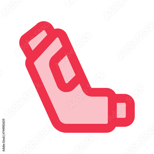 inhaler outline fill icon