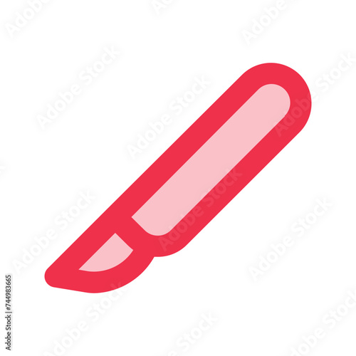 scalpel outline fill icon