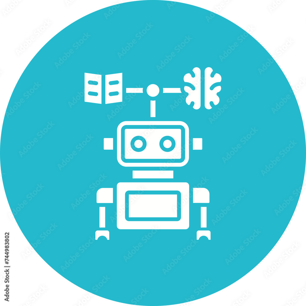 Machine learning Icon Machine learning Icon