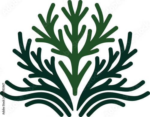 Seaweed logo design